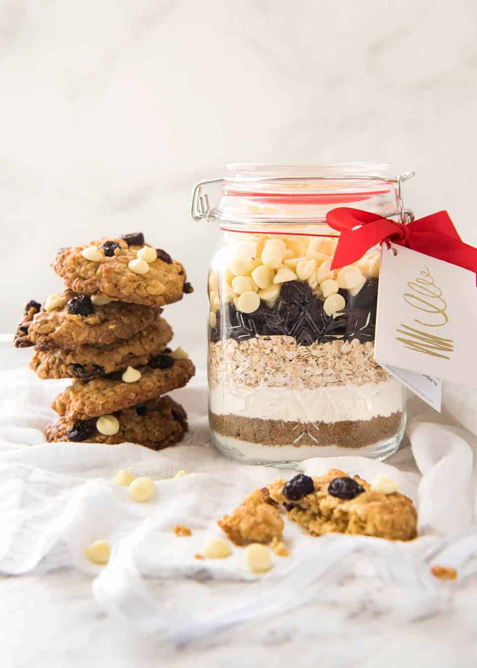 Oatmeal Cookies Recipe in a Jar Oatmeal Cookies Recipe in a Jar