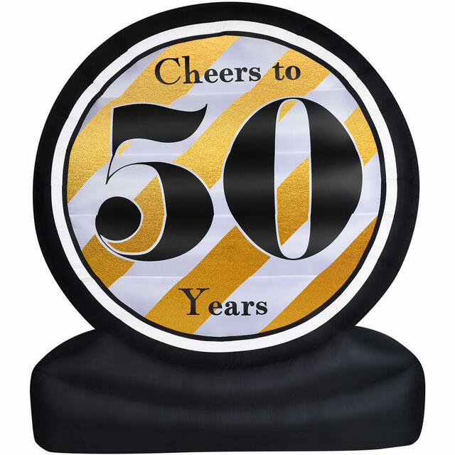 Cheers to 50 Years Inflatable Cheers to 50 Years Inflatable