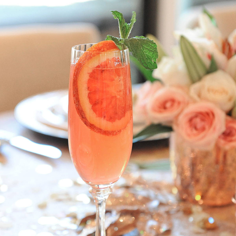 Orange Champagne Mule